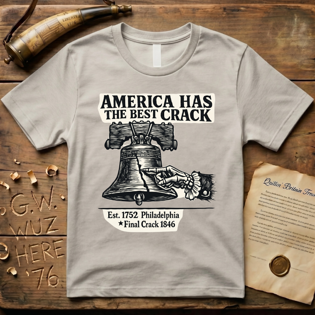 America Has The Best Crack Retro Olde-Style Vintage T-Shirt