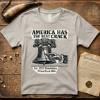 America Has The Best Crack Retro Olde-Style Vintage T-Shirt