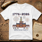 8-Bit Semiquincentennial 1776-2026 Celebration T-Shirt
