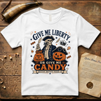 Give Me Liberty or Give Me Candy Halloween T-Shirt