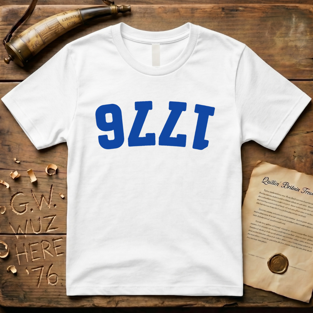 Royal Upside Down 1776 T-Shirt
