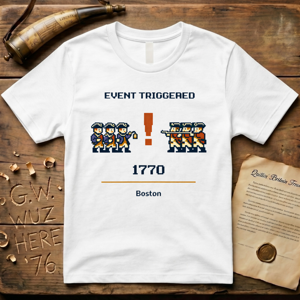 8-Bit Event Triggered Boston 1770 T-Shirt