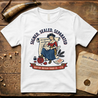 Signed, Sealed, Separated, Strong Colonial Woman T-Shirt