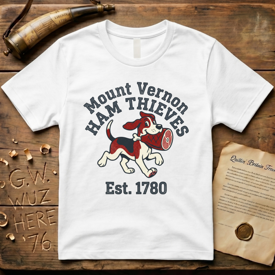 Vulcan - Mount Vernon Ham Thieves Est. 1780 Light T-Shirt