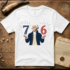 George Washington 1776 6-7 7-6 T-Shirt