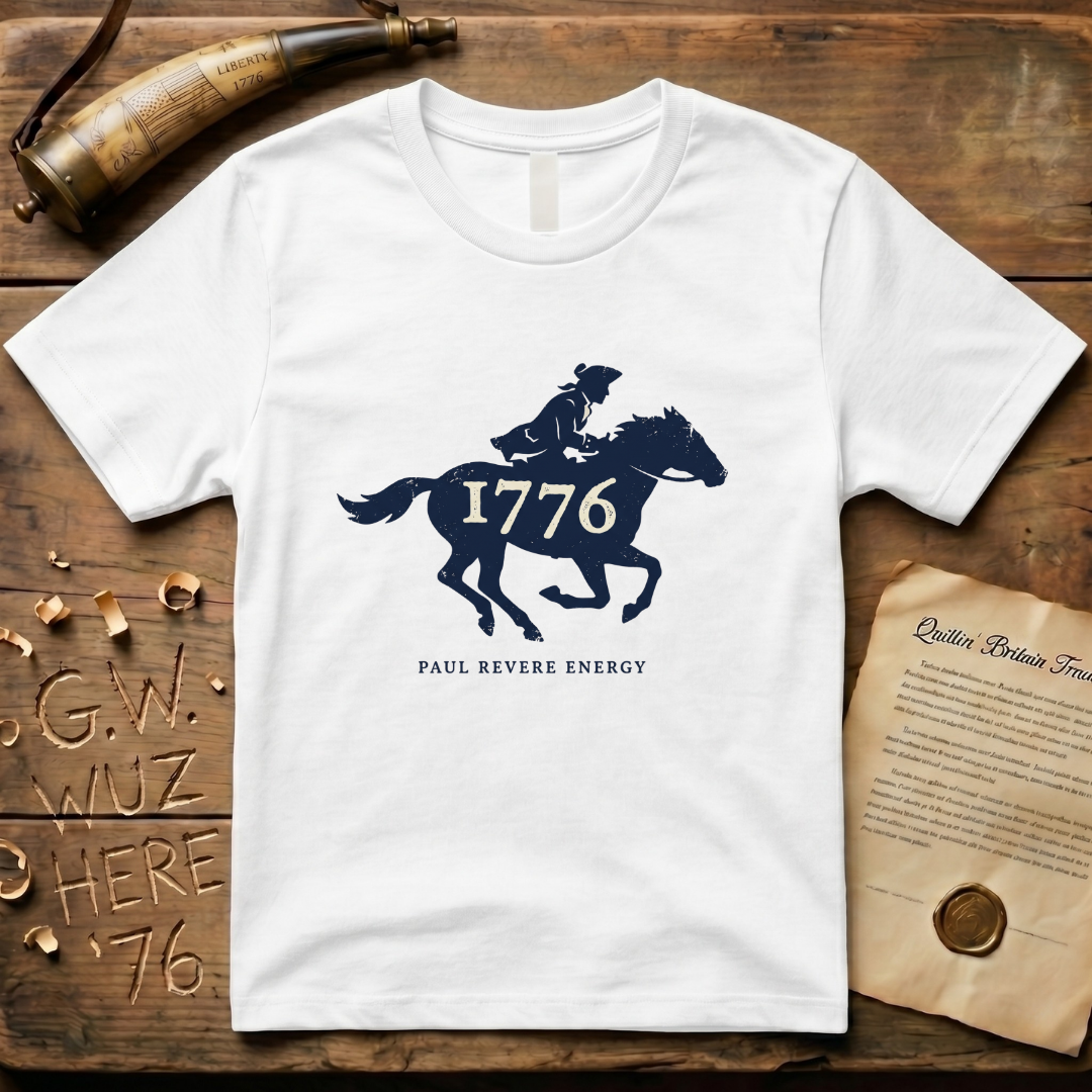 1776 Paul Revere Energy Light T-Shirt
