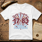 Fightin' Forefathers 1783 World Champions Retro Baseball T-Shirt