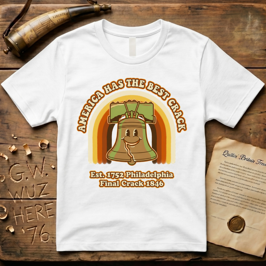 America Has The Best Crack Retro 1970's Style T-Shirt