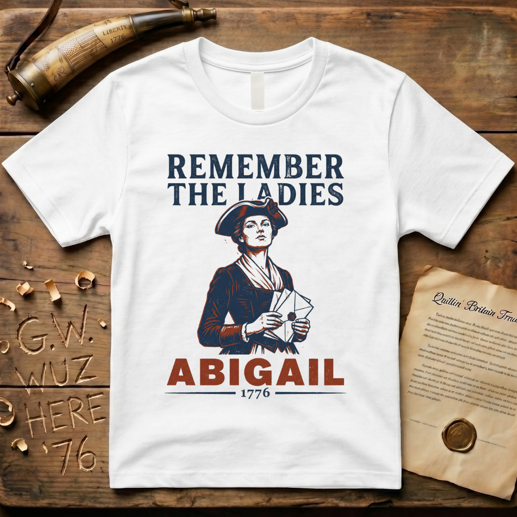 Remember The Ladies - Abigail Adams 1776 T-Shirt