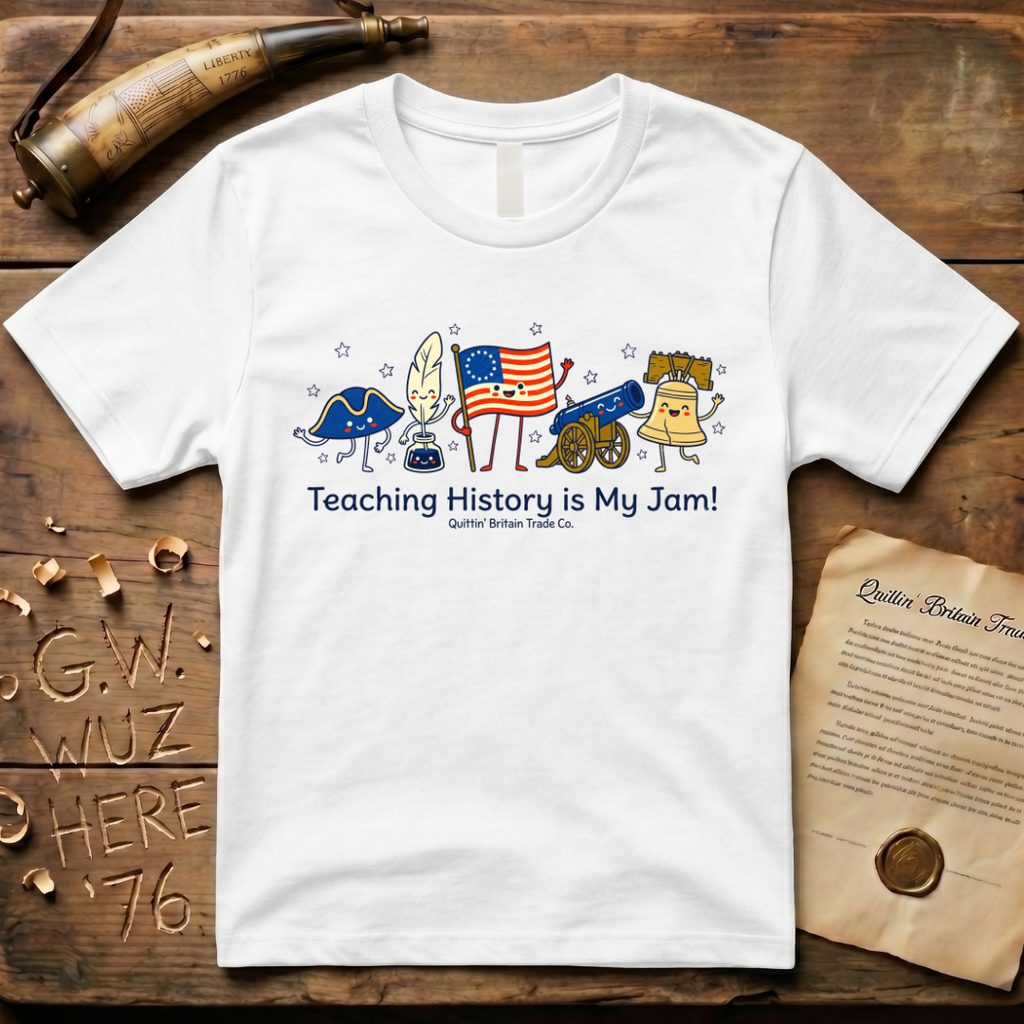 Teaching History is My Jam School Teacher Light T-Shirt