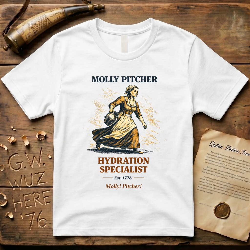Molly! Pitcher! Hydration Specialist Est. 1778 T-Shirt