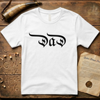 "Dad" Declaration of Independence Font Father's Day Light T-Shirt