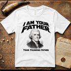 Thomas Jefferson I Am Your Founding Father Light Father's Day T-Shirt