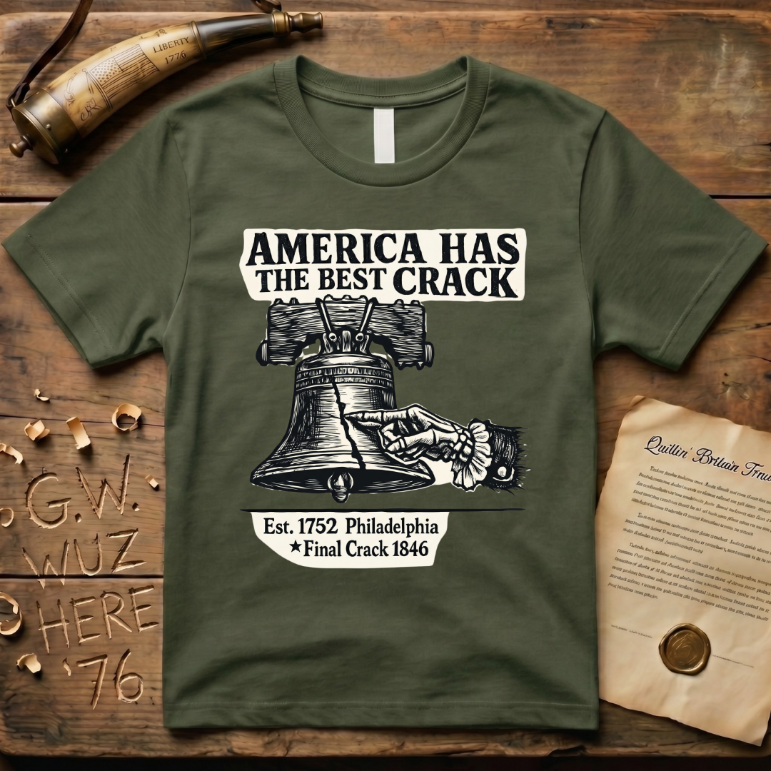 America Has The Best Crack Retro Olde-Style Vintage T-Shirt